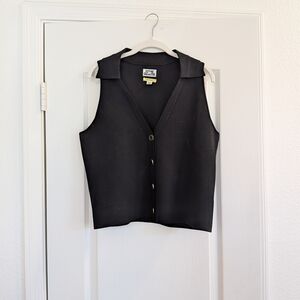 Future Collective Jenee Naylor Black Knit Top (Like New!) Size XL